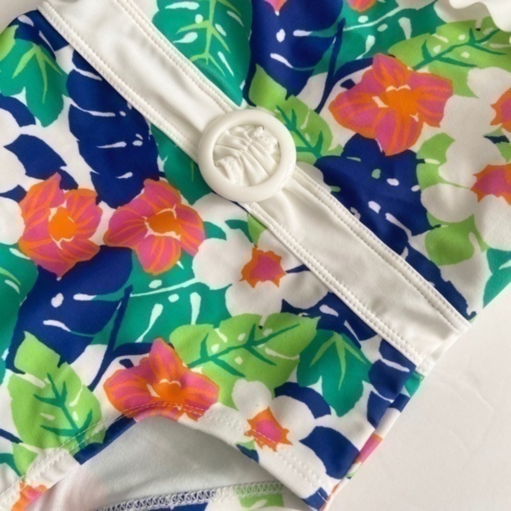 NWT Janie & Jack Baby Girl Set of 2 Swimsuits Bundle 12-18 Months - Picture 6 of 11